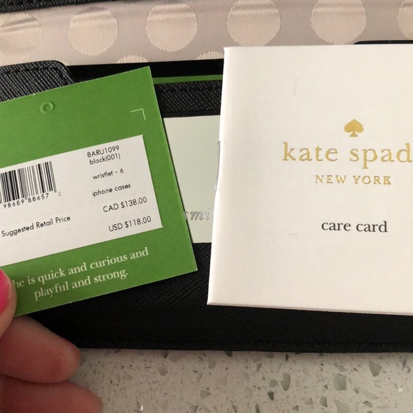Kate spade ♠️iPhone Wristlet - Picture 8 of 8